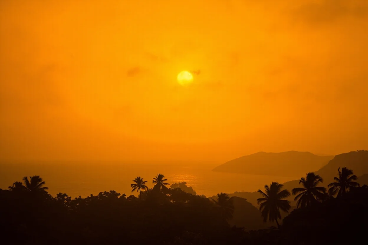 Brume de sable sur les Antilles