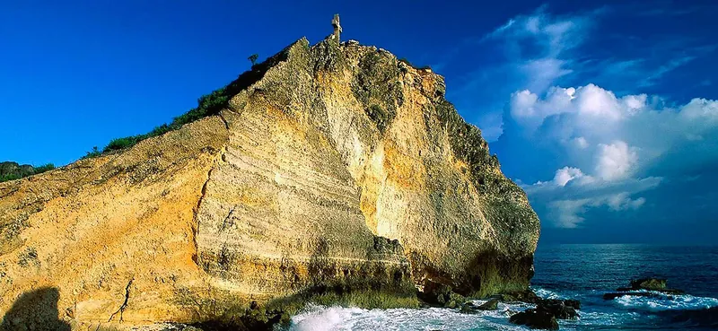 La Pointe des Châteaux, à Saint-François